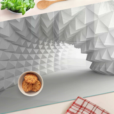 Planche à découper verre Motif géométrique 3D