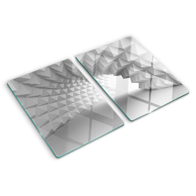 Planche à découper verre Motif géométrique 3D