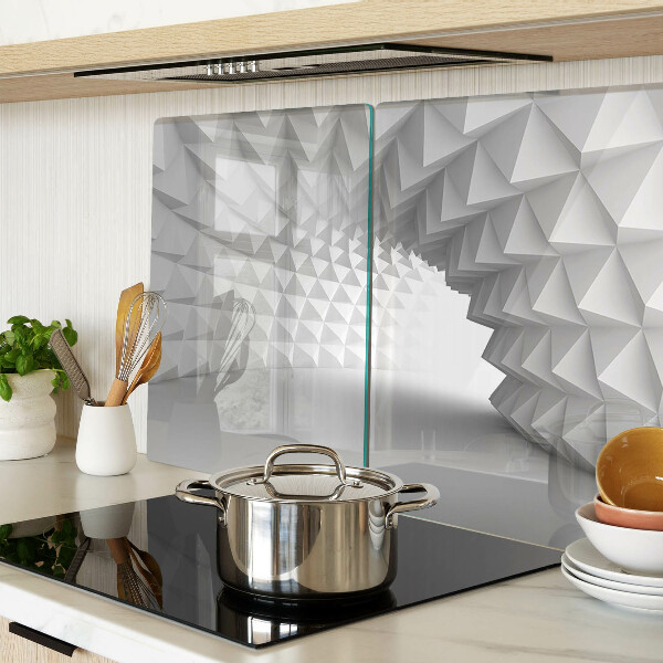 Planche à découper verre Motif géométrique 3D
