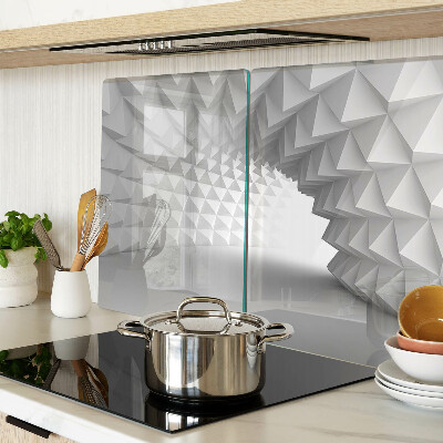 Planche à découper verre Motif géométrique 3D
