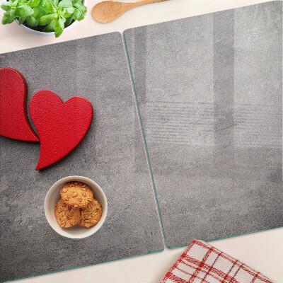 Planche à découper verre Coeur en arrière-plan de la fenêtre