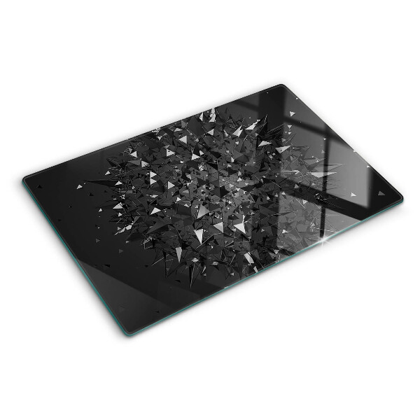 Planche à découper verre Motif géométrique abstrait