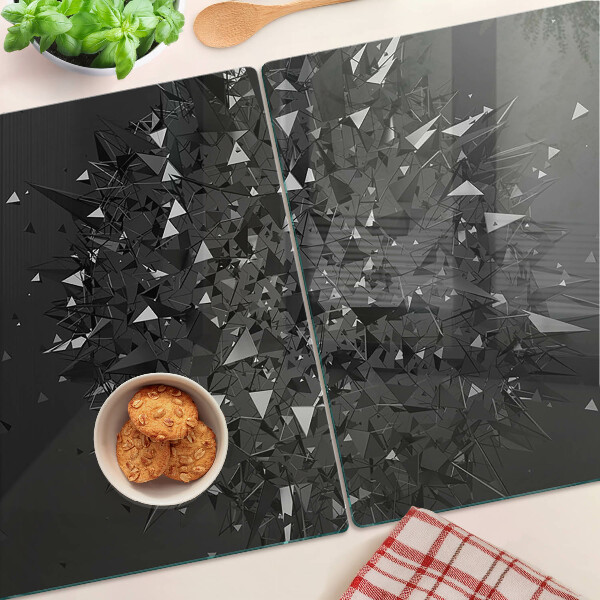 Planche à découper verre Motif géométrique abstrait