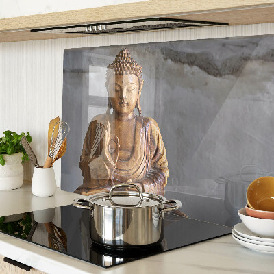Planche à découper verre Bouddha en méditation
