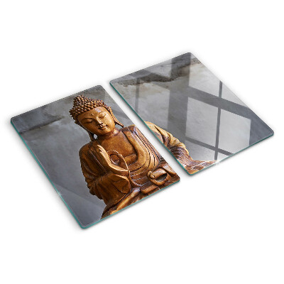 Planche à découper verre Bouddha en méditation