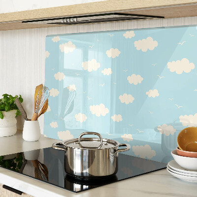 Planche à découper en verre Nuages dans le ciel