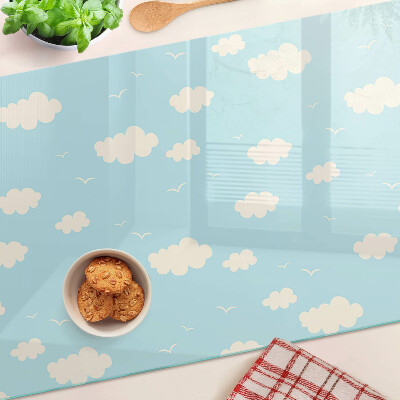 Planche à découper en verre Nuages dans le ciel