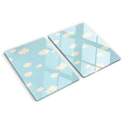 Planche à découper en verre Nuages dans le ciel
