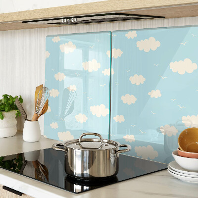 Planche à découper en verre Nuages dans le ciel