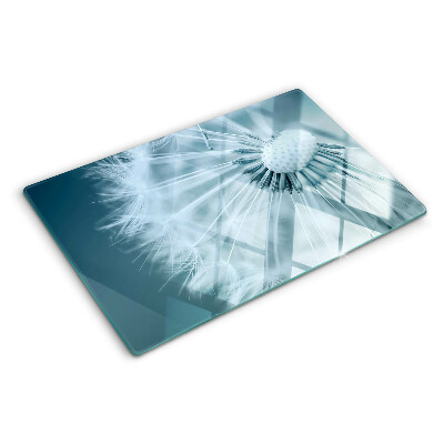 Planche à découper en verre Pissenlits contre le ciel