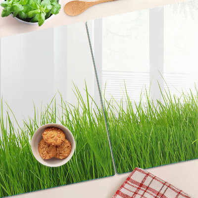 Planche à découper verre L'herbe au soleil