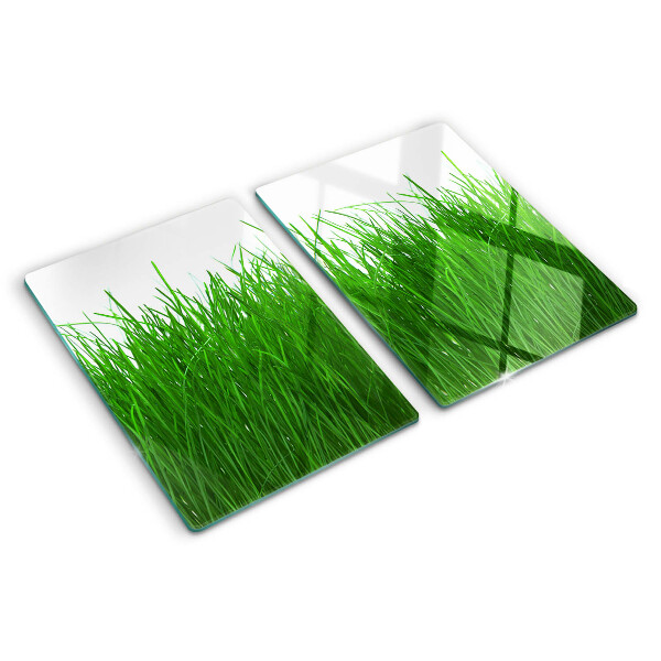 Planche à découper verre L'herbe au soleil