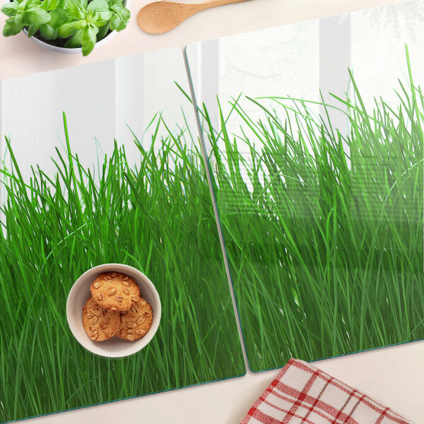 Planche à découper verre L'herbe au soleil