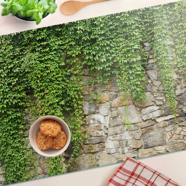 Planche à découper verre Mur végétalisé avec de la mousse