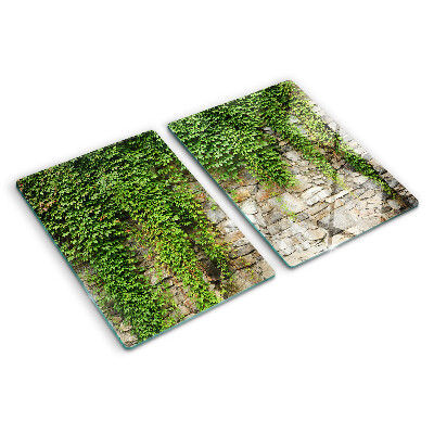 Planche à découper verre Mur végétalisé avec de la mousse