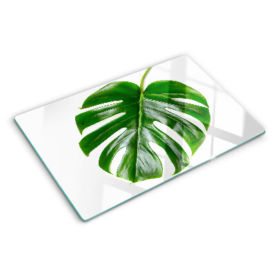 Planche à découper verre Feuilles de Monstera