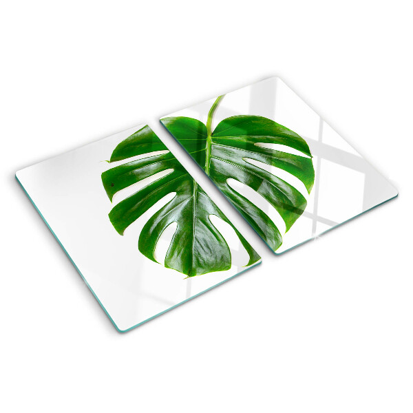 Planche à découper verre Feuilles de Monstera