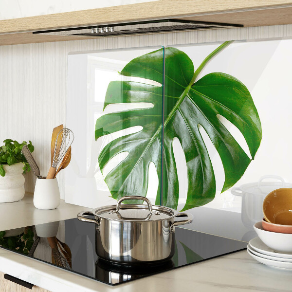 Planche à découper verre Feuilles de Monstera