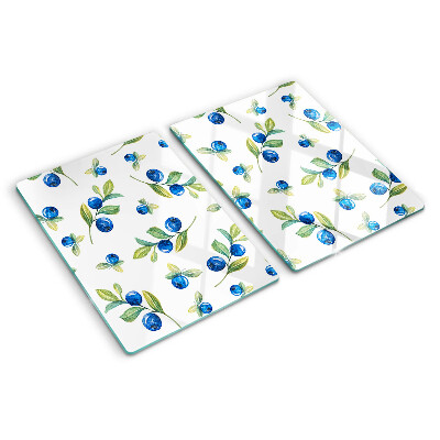Planche à découper verre Baies sur les brindilles