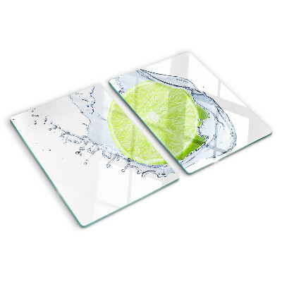 Planche à découper verre Citron dans l'eau