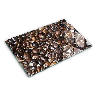 Planche à découper en verre Café en grains