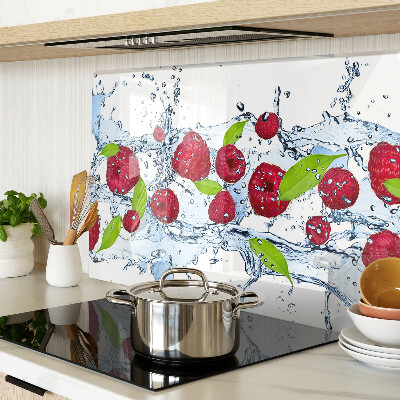 Planche à découper verre Fruits dans l'eau
