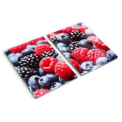 Planche à découper en verre Fruits des bois