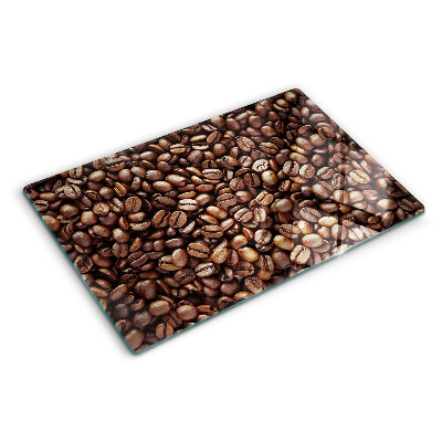 Planche à découper en verre Café en grains