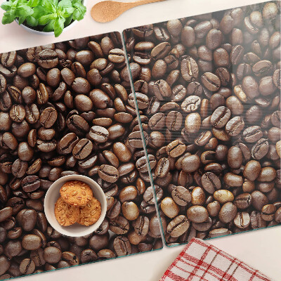 Planche à découper en verre Café en grains