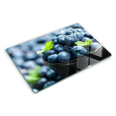 Planche à découper en verre Baies dans un bol