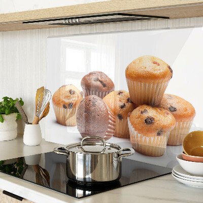Planche à découper verre Muffins au chocolat et à la vanille