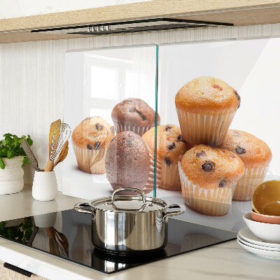 Planche à découper verre Muffins au chocolat et à la vanille