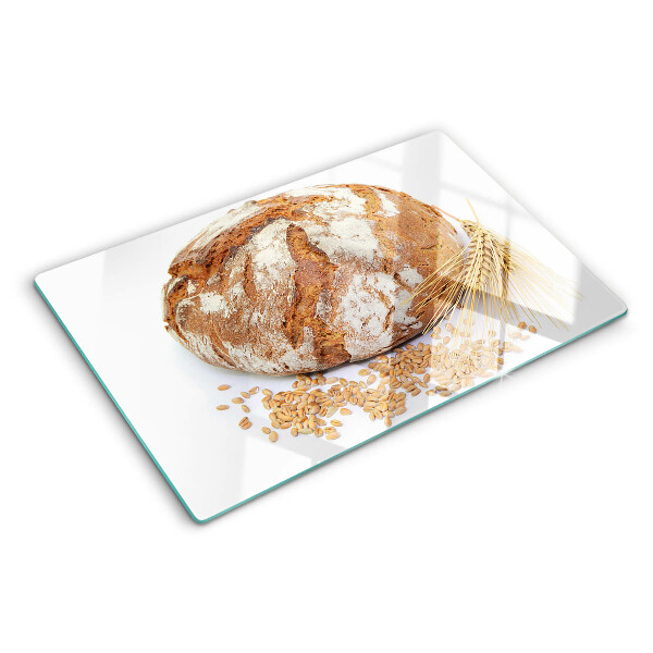 Planche à découper en verre Pain et céréales