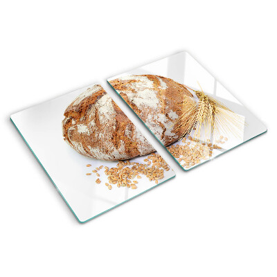 Planche à découper en verre Pain et céréales
