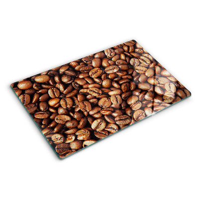 Planche à découper en verre Café en grains