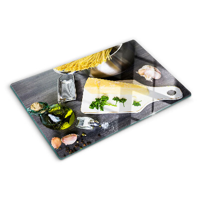 Planche à découper en verre Accessoires et ingrédients de cuisine