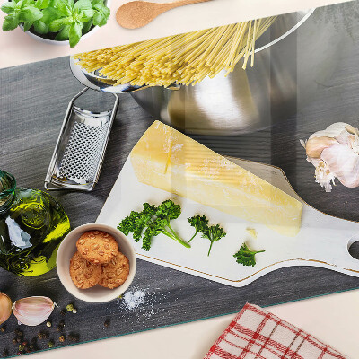 Planche à découper en verre Accessoires et ingrédients de cuisine