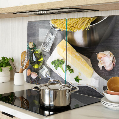 Planche à découper en verre Accessoires et ingrédients de cuisine