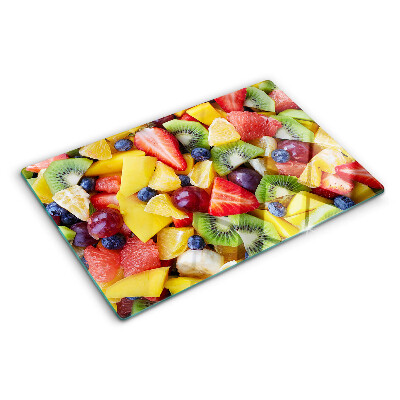 Planche à découper verre Salade de fruits