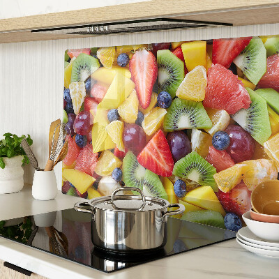 Planche à découper verre Salade de fruits
