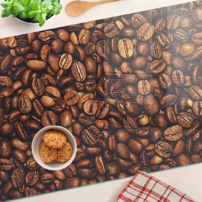 Planche à découper verre Café en grains