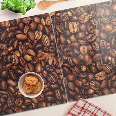Planche à découper verre Café en grains