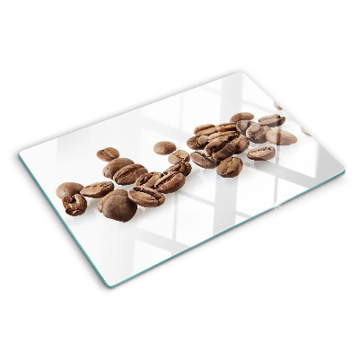 Planche à découper en verre Café en grains