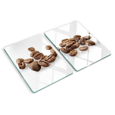 Planche à découper en verre Café en grains