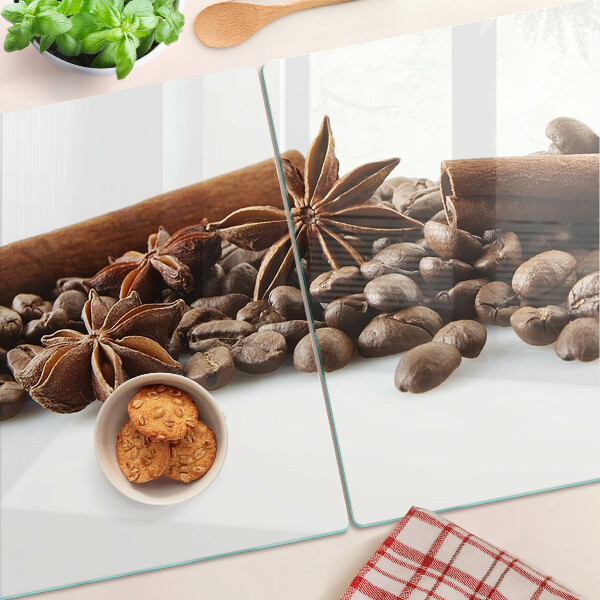 Planche à découper verre Café et épices