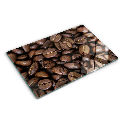 Planche à découper verre Café en grains