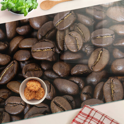 Planche à découper verre Café en grains