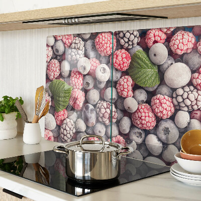 Planche à découper en verre Fruits des bois