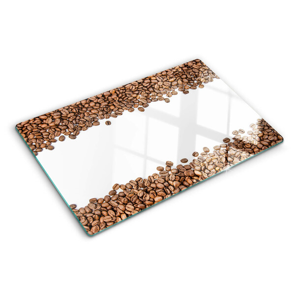 Planche à découper verre Café en grains
