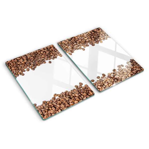 Planche à découper verre Café en grains
